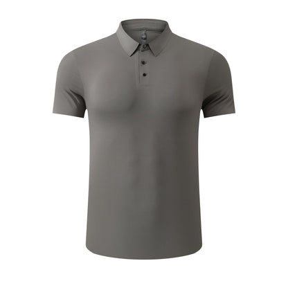 Mens Breathable Quick-Dry Polo Shirt