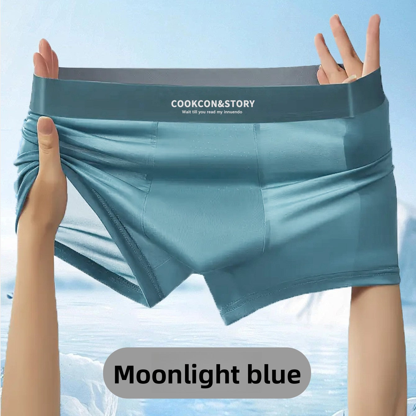 Mens Breathable Seamless Underwear