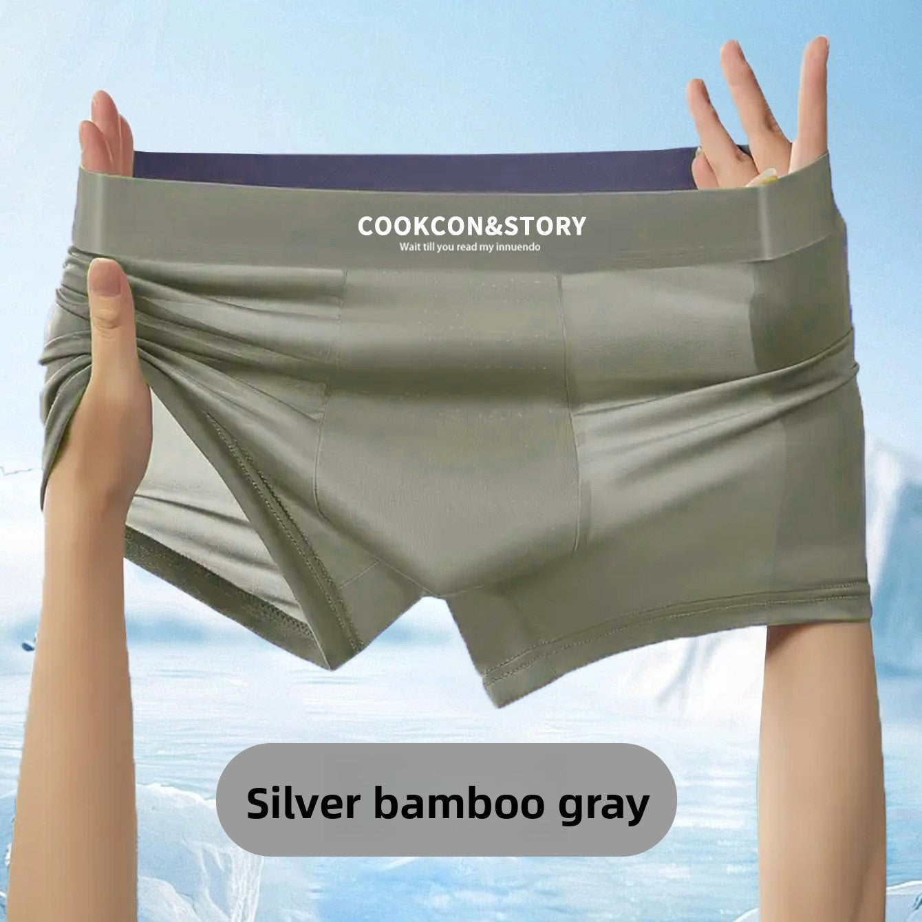 Mens Breathable Seamless Underwear