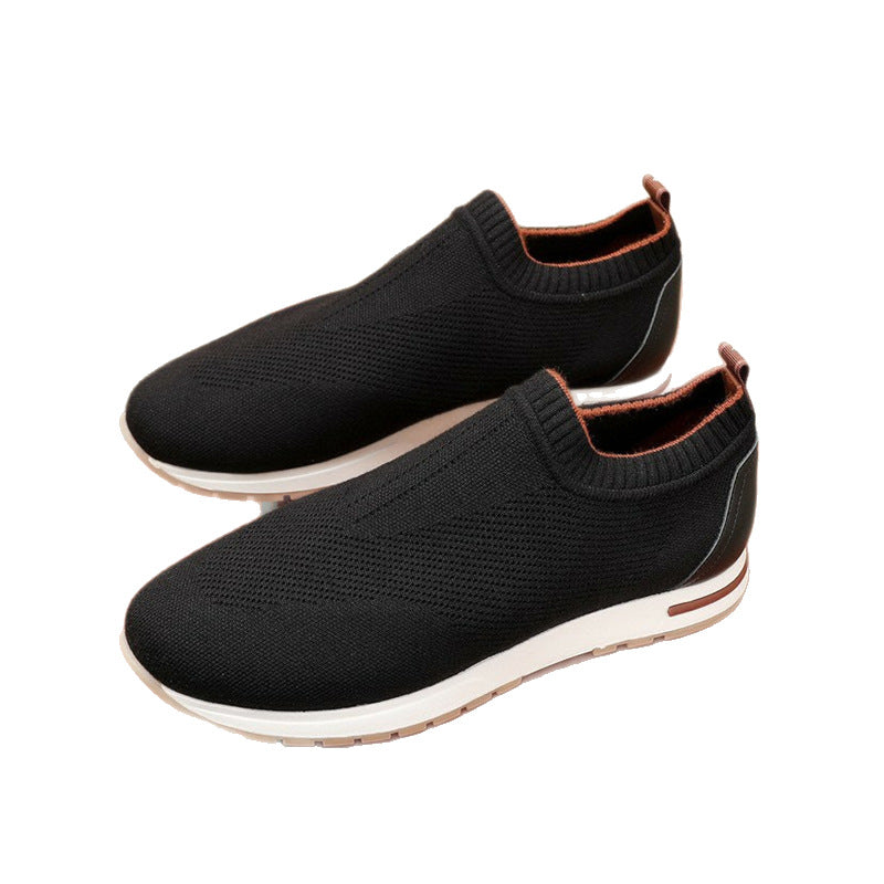 Mens Breathable Slip-On Casual Shoes