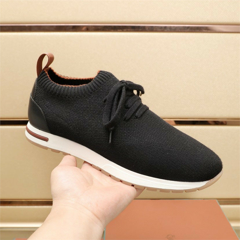 Mens Breathable Slip-On Casual Shoes
