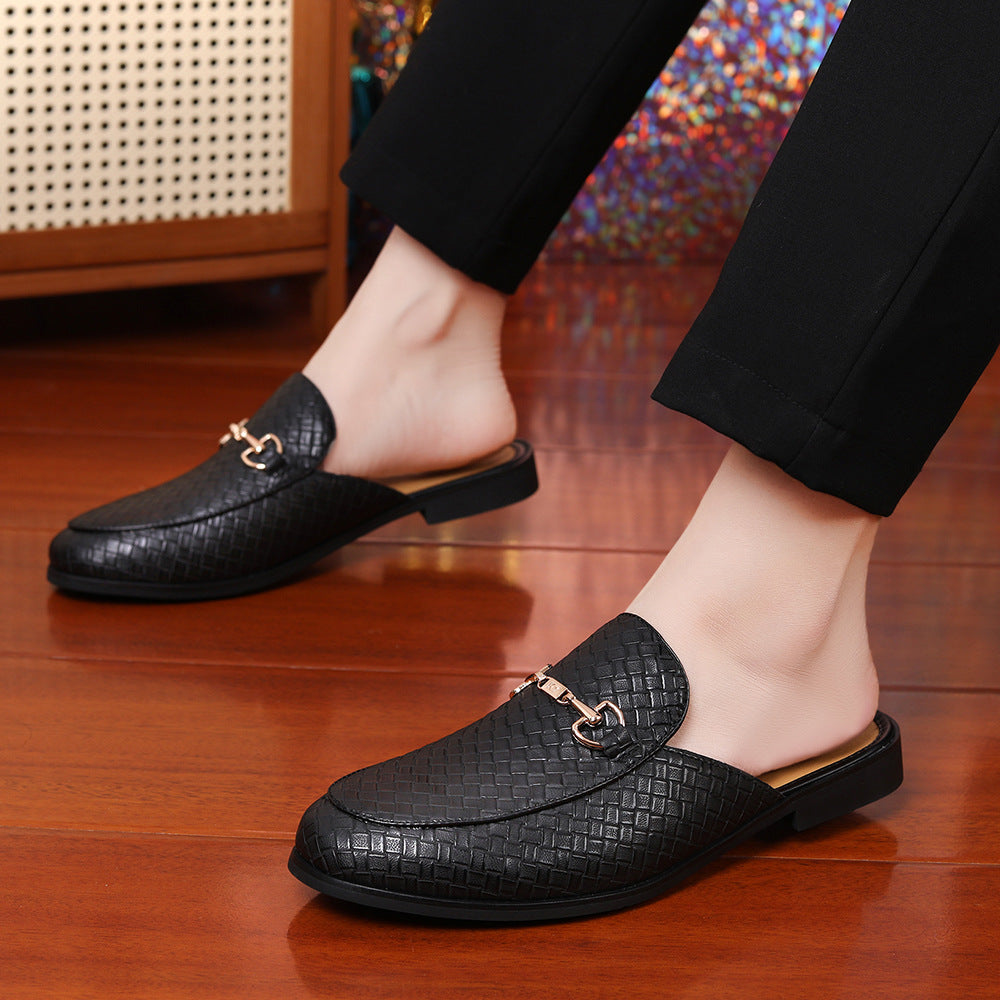 Mens Breathable Slip-On Slippers