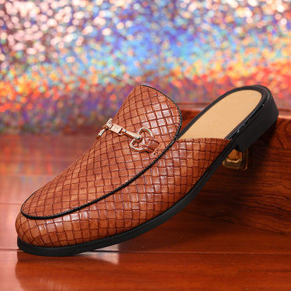 Mens Breathable Slip-On Slippers