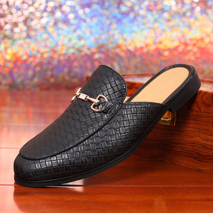 Mens Breathable Slip-On Slippers