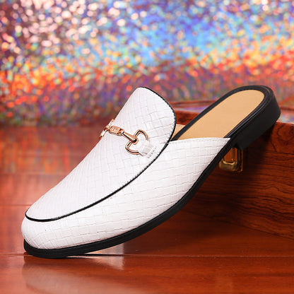 Mens Breathable Slip-On Slippers