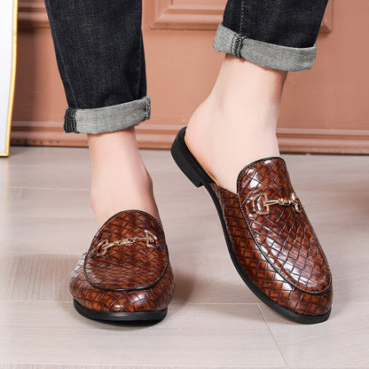 Mens Breathable Slip-On Slippers