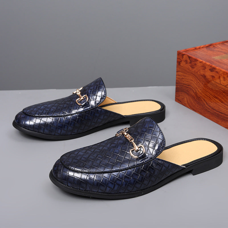 Mens Breathable Slip-On Slippers