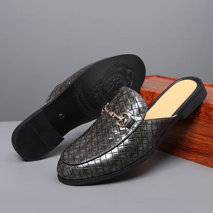 Mens Breathable Slip-On Slippers