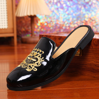 Mens Breathable Slip-On Slippers