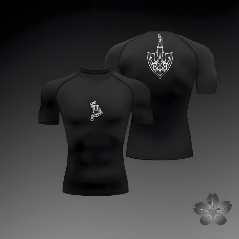 Mens Breathable Workout T-Shirt