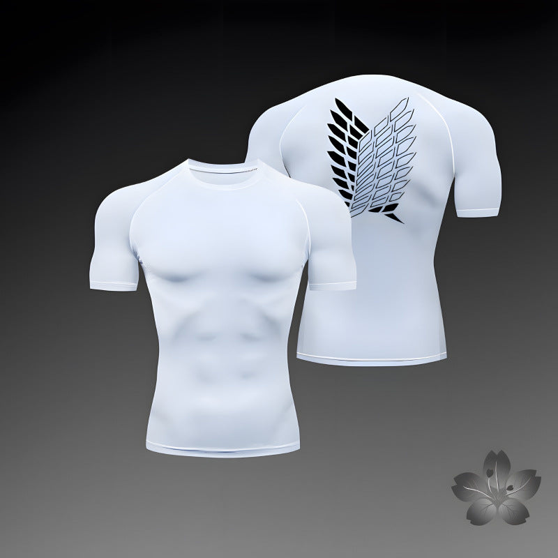 Mens Breathable Workout T-Shirt