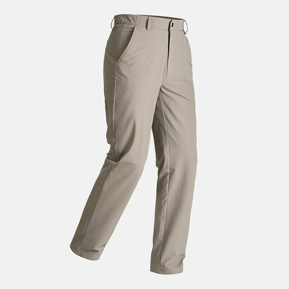 Mens Business Casual Straight Leg Trousers