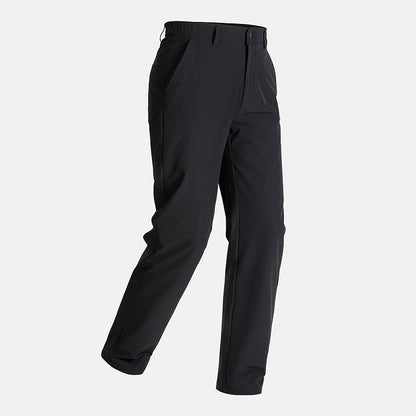 Mens Business Casual Straight Leg Trousers