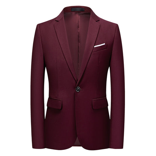 Mens Business Casual Suit Jacket