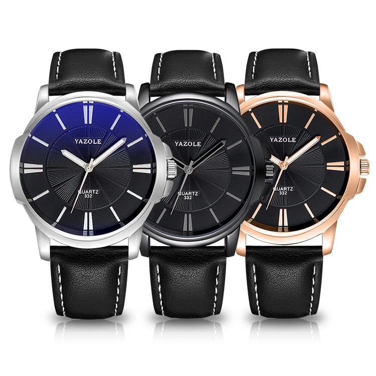 Mens Business Luminous Quartz Watch