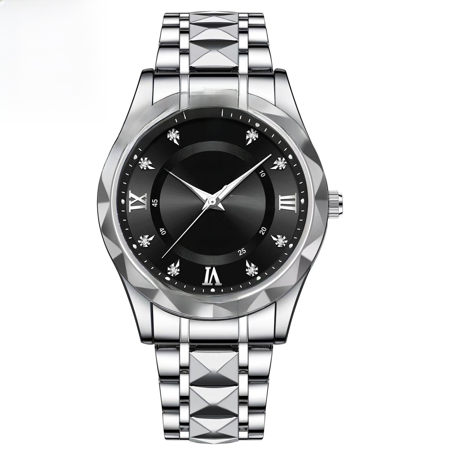 Mens Calendar Luminous Waterproof Quartz Watch