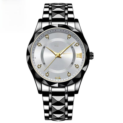 Mens Calendar Luminous Waterproof Quartz Watch