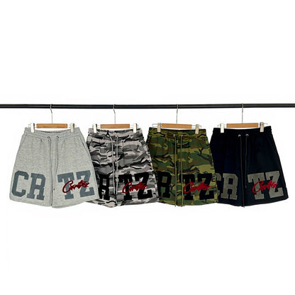 Mens Camouflage Fleece Lined Shorts