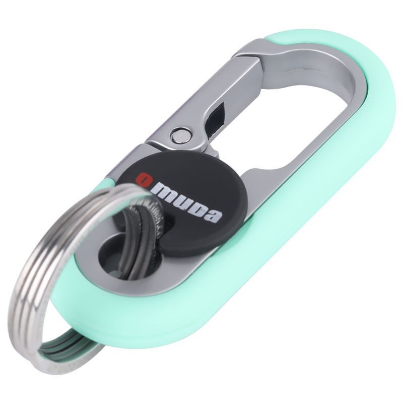 Mens Car Keychain with Double Ring