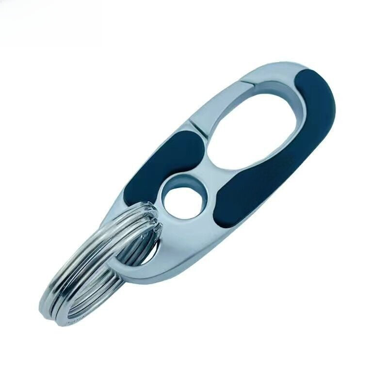 Mens Car Keychain with Double Ring