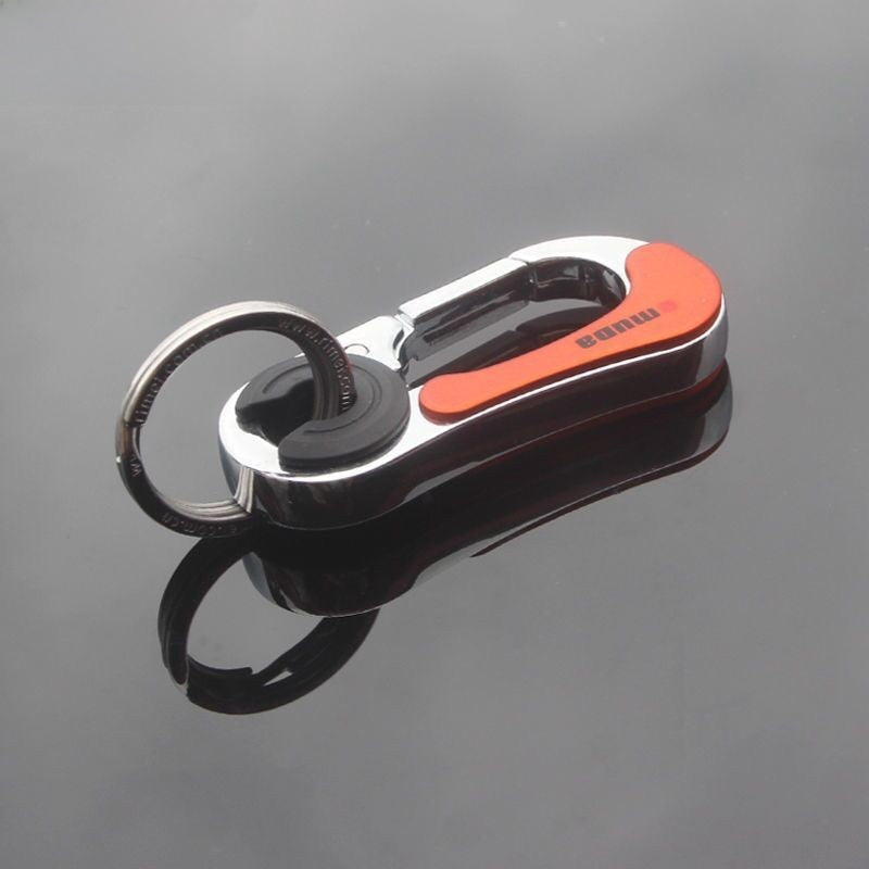 Mens Car Keychain with Double Ring