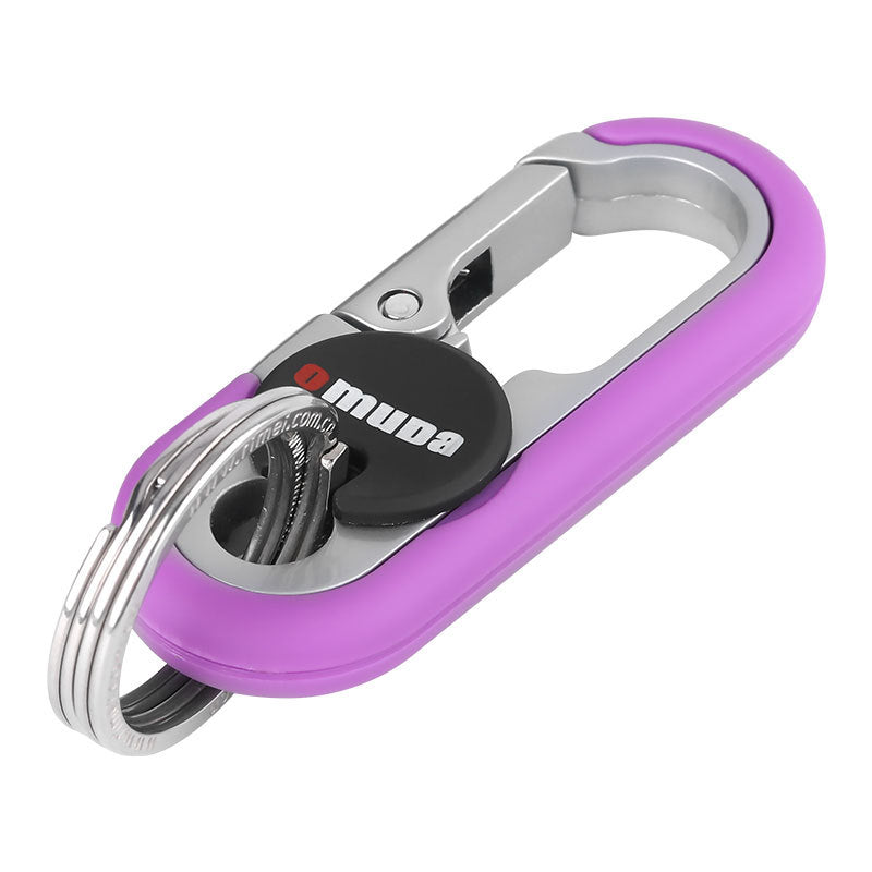 Mens Car Keychain with Double Ring
