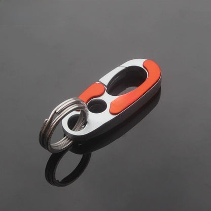 Mens Car Keychain with Double Ring