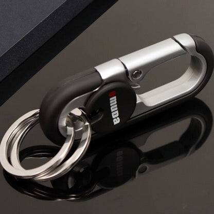 Mens Car Keychain with Double Ring