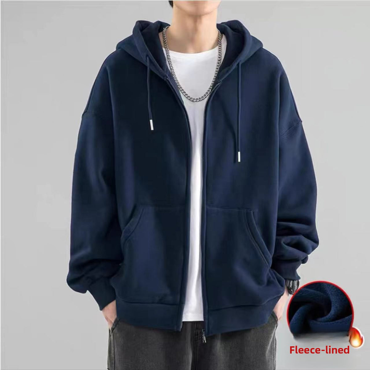 Mens Cardigan Sweatshirt