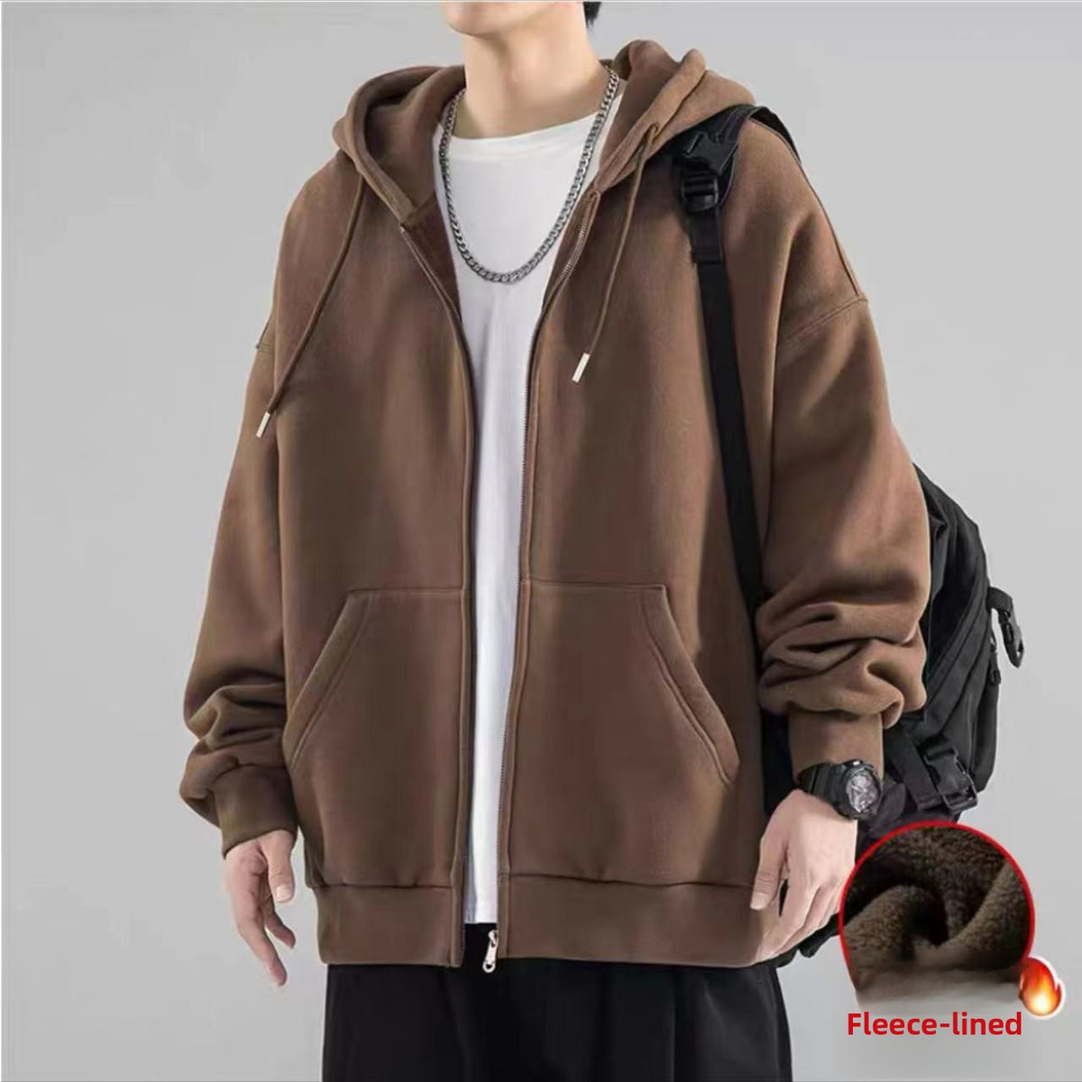 Mens Cardigan Sweatshirt