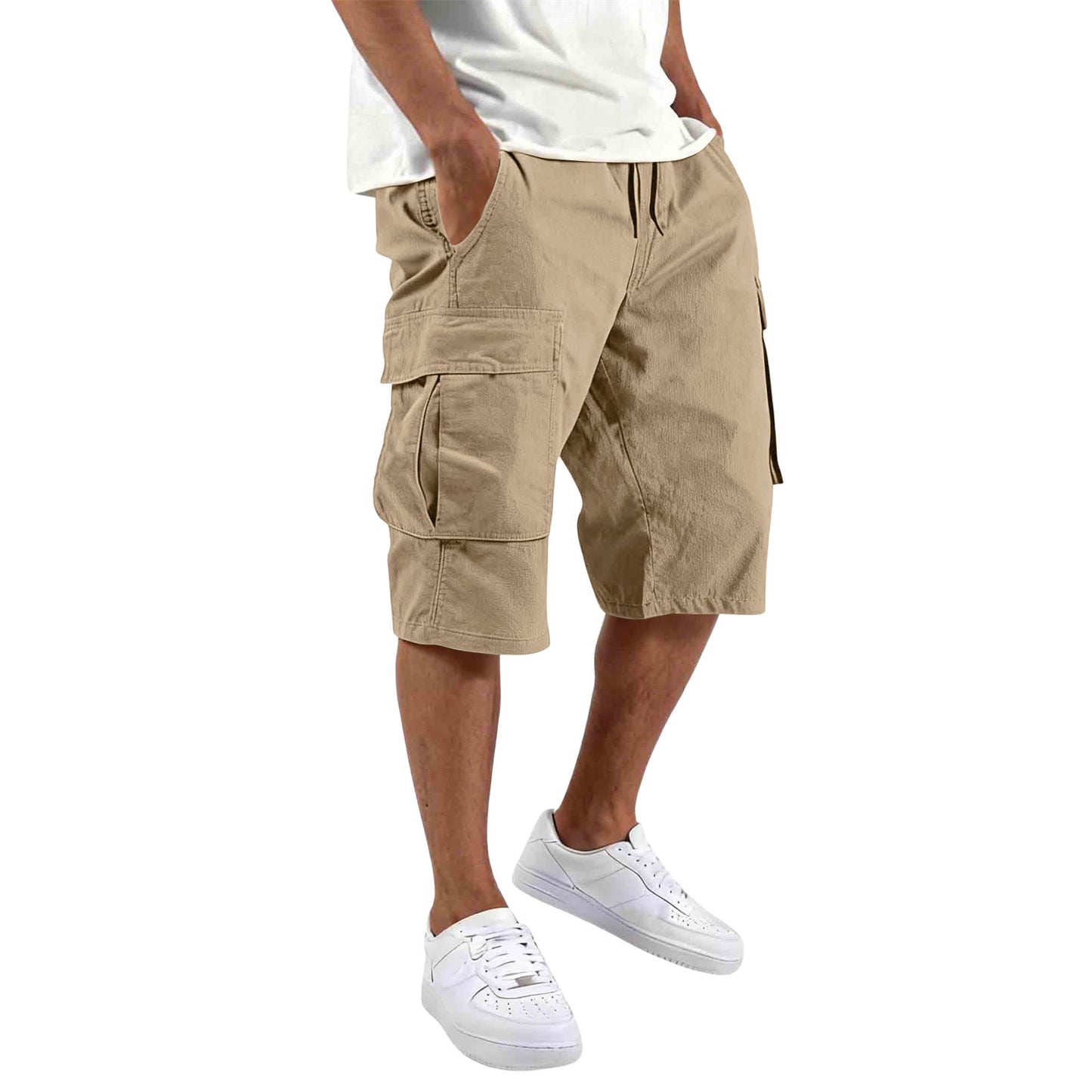 Mens Cargo Shorts Sport Casual Multi Pocket