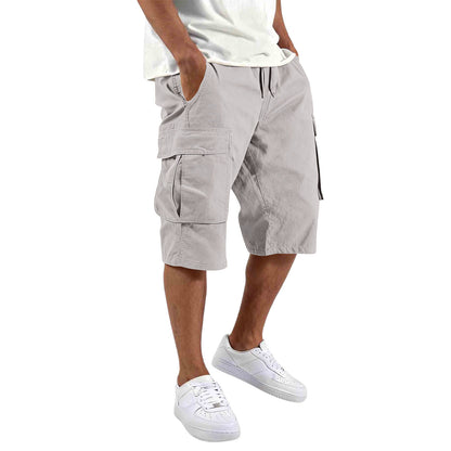 Mens Cargo Shorts Sport Casual Multi Pocket