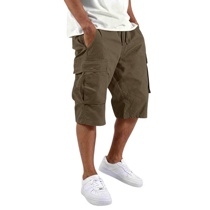 Mens Cargo Shorts Sport Casual Multi Pocket