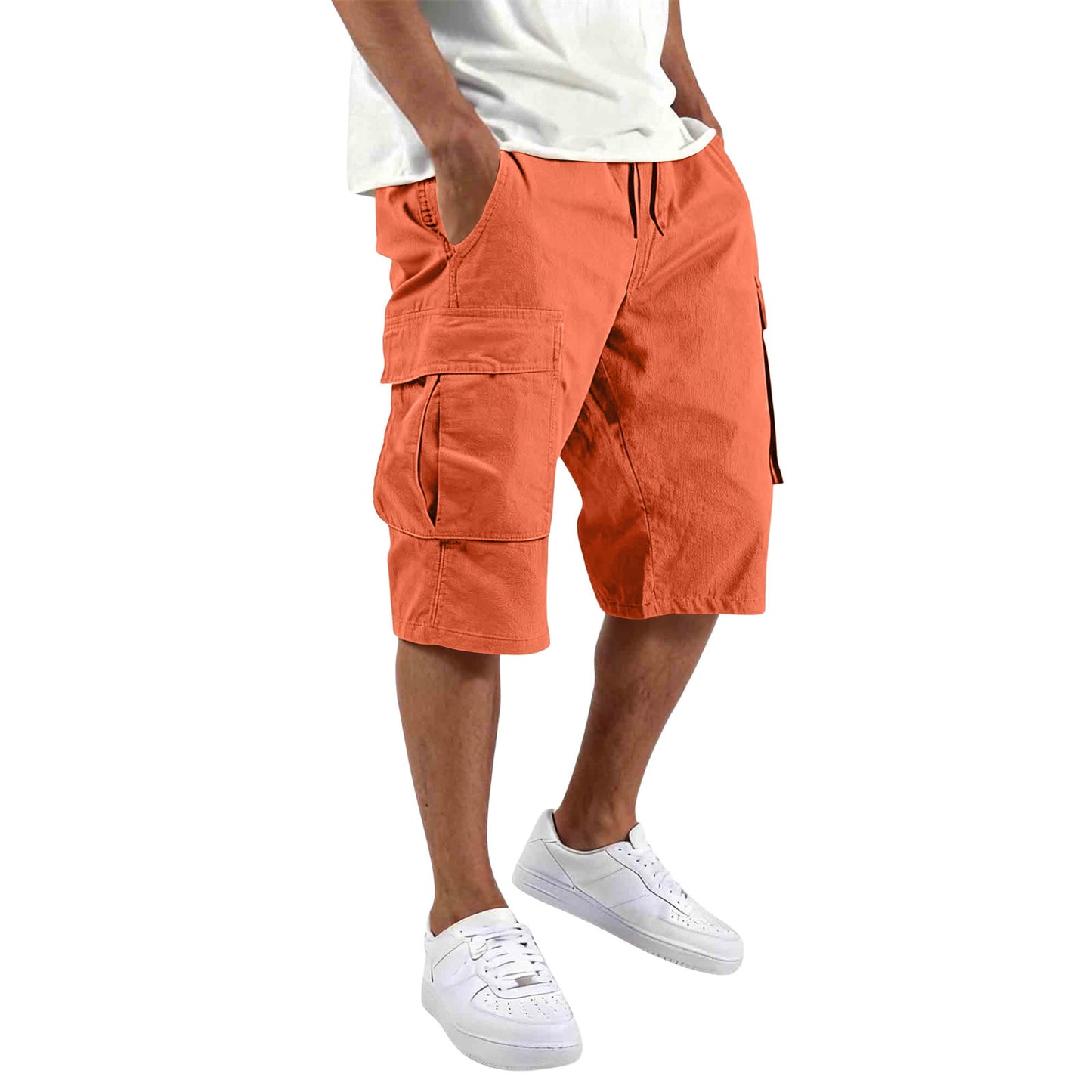 Mens Cargo Shorts Sport Casual Multi Pocket
