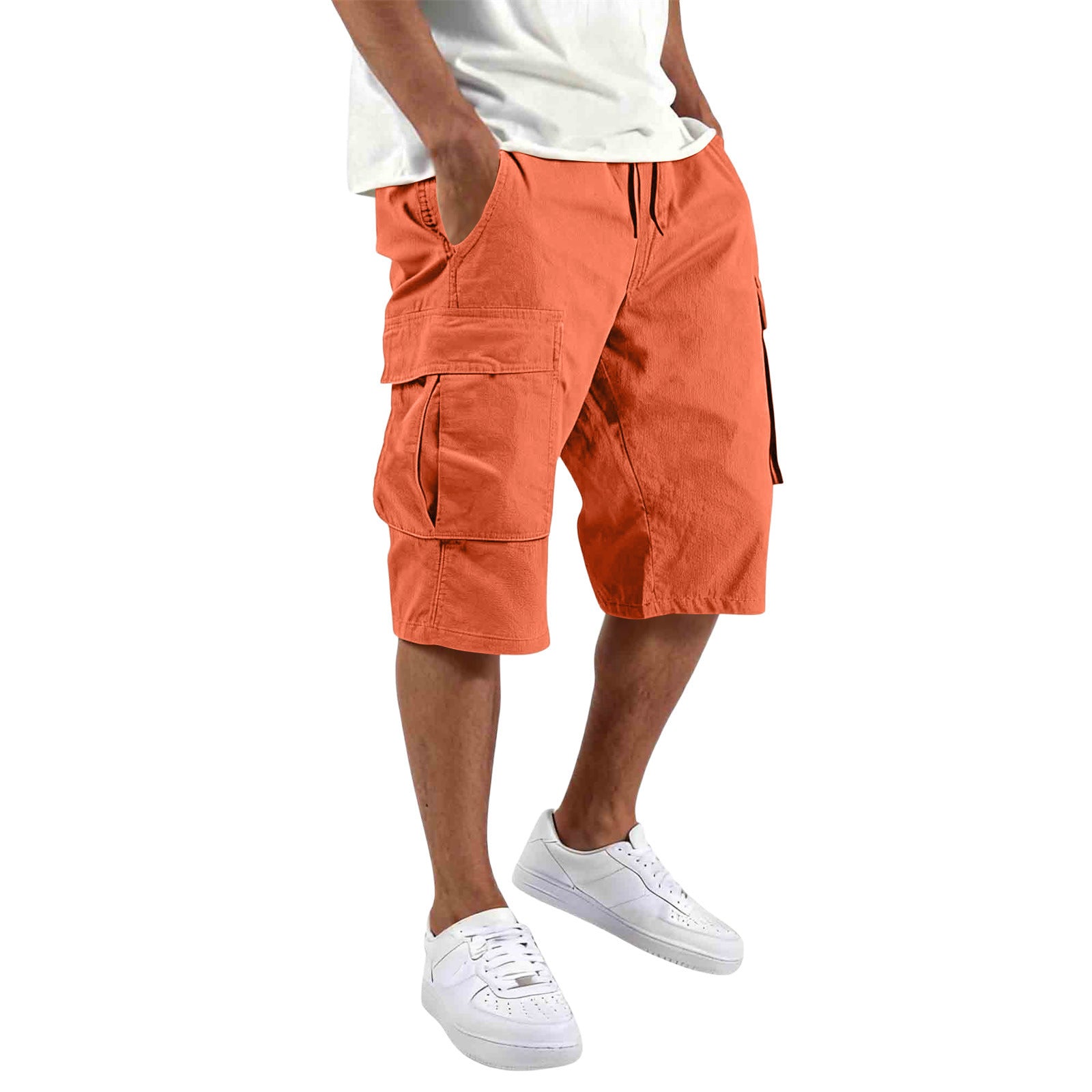 Mens Cargo Shorts Sport Casual Multi Pocket