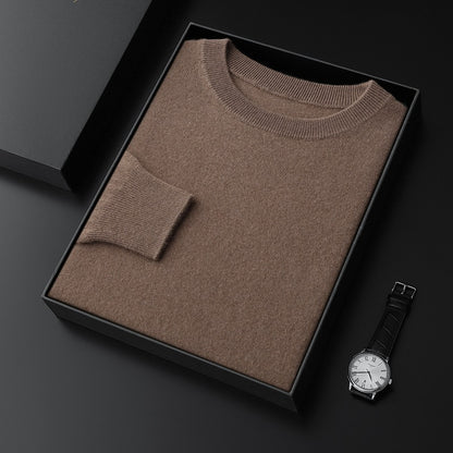 Mens Cashmere Blend Knit Sweater