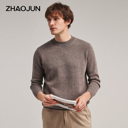 Mens Cashmere Blend Knitted Sweater