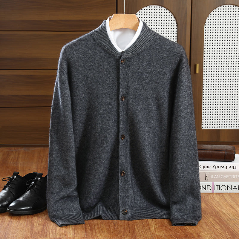 Mens Cashmere Cardigan