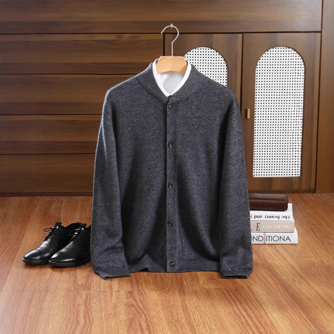 Mens Cashmere Cardigan