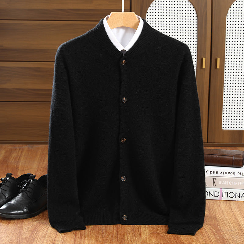 Mens Cashmere Cardigan