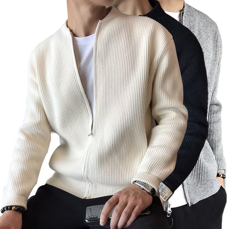 Mens Casual Cardigan Sweater