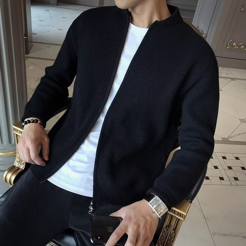 Mens Casual Cardigan Sweater