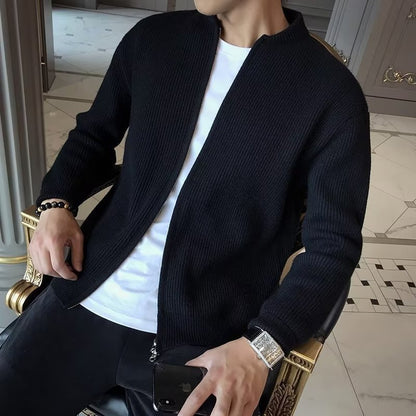 Mens Casual Cardigan Sweater