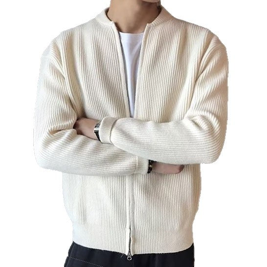 Mens Casual Cardigan Sweater