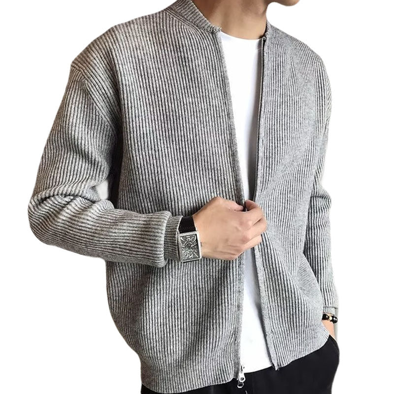 Mens Casual Cardigan Sweater