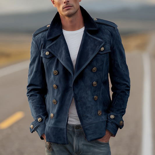 Mens Casual Cotton Blend Jacket