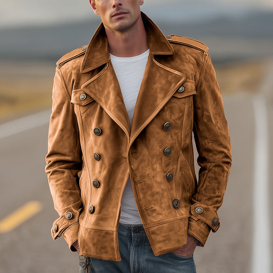 Mens Casual Cotton Blend Jacket