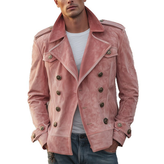 Mens Casual Cotton Blend Jacket