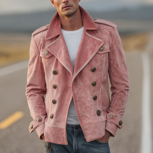 Mens Casual Cotton Blend Jacket