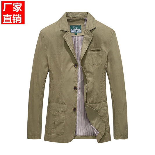 Mens Casual Cotton Jacket